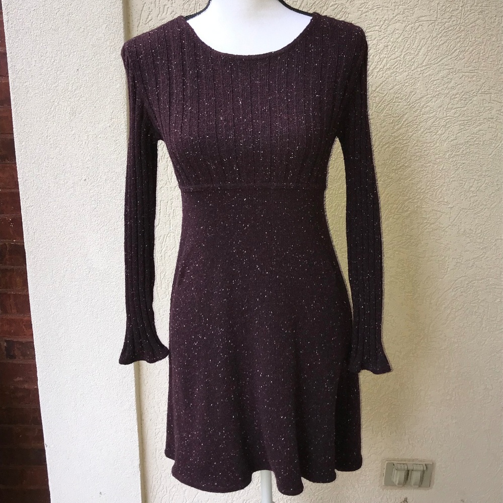 Laundry by Shelli Segal Wool Blend Knit A-Line Dre